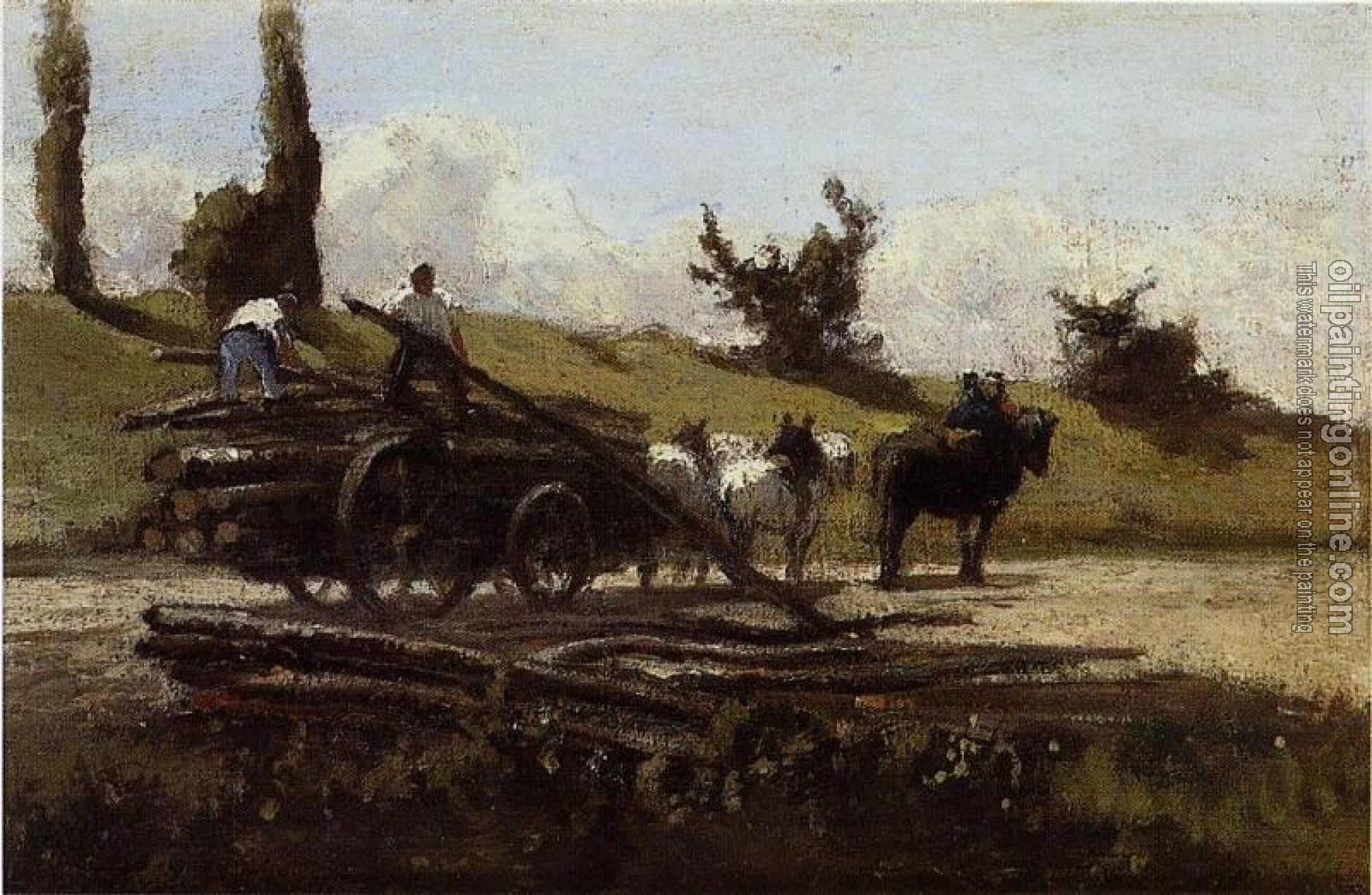 Pissarro, Camille - The Wood Cart